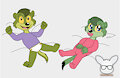 Wacky and Wendy as Babies by KendraEevee