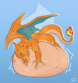 Charizard's belly by Martovskii
