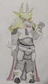 A quick doodle of sulfur by Mysteriousuno