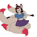 Kitsunellie! by EllieSVV