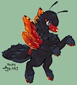 Black Swan Pixie Pillowing