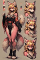 Amora the Tri-Tailed Fox