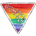 Arschficker Rainbow Sticker