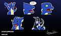 [Comm 261] Val Stickers by Giru