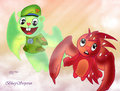 deux anges mignons....