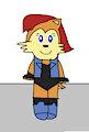 Sally Acorn Dressed For Battle