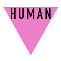Human Pink Triangle Sticker