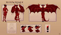 Xetem Ilekex's Refsheet (SFW) by cinnamomo
