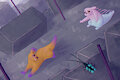 The fast scug and the tired scug by TwoMornings