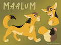 Maalum ref sheet by Tayarinne