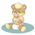 Sticky Bun Bear -By Mouffetter-