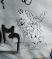 Draw gay furries on public walls !!!!