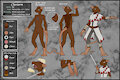 Claviarm Reference Sheet (SFW) by claviarm