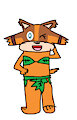 Sticks Wearing A Leaf Bikini