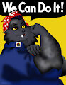 Rosa The Riveter by FIREWOLF1990