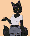 Happy Fem Dark by Darkwolfdemon