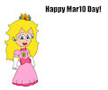 Happy Mar10 Day with Princess Peach