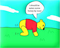 winnie the pooh crawling