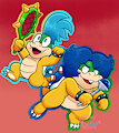 Blue Koopa Bros for Mario Day