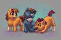 Fankids with my friends ocs