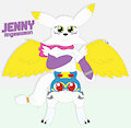 Jenny Angewomon by tails230