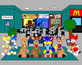 Foxes, Kangaroos and Mice at the Mall