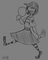 Sali Draws - Little Eddie Walk