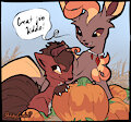 Pumpkin Patch by DarkEeveeon