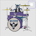 Maverick Drumming Animation WIP