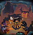 Dungeon Downtime (Commission) by JaylusTMeowstic