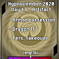 Legacy Sampler #14: Armored dragon possession+TF by Mobydawuf