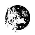 Bad Dog Button Design by sstwins