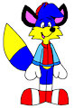 Alex the Fox in Snow Outfit