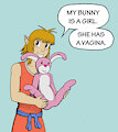 My bunny is a girl