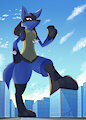 Macro March - Day 19 - Lucario