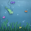 Alien Cat Under the Sea by sstwins