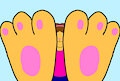 Enya's feet in your face by NatGallery