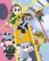 chibis at play