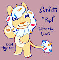 Cake Pop Lion Villager by Flipside
