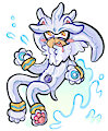 silver pooltoy by 7redteeths
