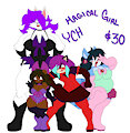 YCH Magical girls 4
