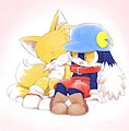 Tails &  Klonoa by woory