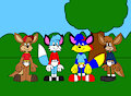 Freddy Fox and the Boys in Diapers