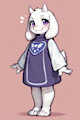 Tiny Toriel by Xerberus0