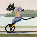 Unicycle by Christaphorac