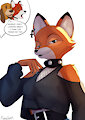 Quickie: Goth Vixey by KingDorkster