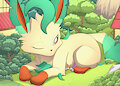 Macro March - Day 24 - Leafeon