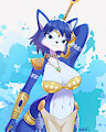 Lovely Krystal Alt. [Fanart] by DudeRedBlue