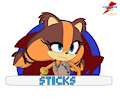 Sticks the Badger by Minochu96
