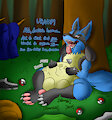 Lucario Captures a Human [Vore] by Valsotic